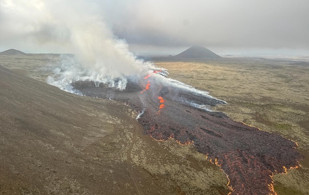 В Исландии проснулся вулкан Фаградальсфьядль