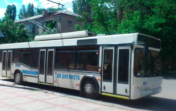 В Николаеве остановились трамваи и троллейбусы