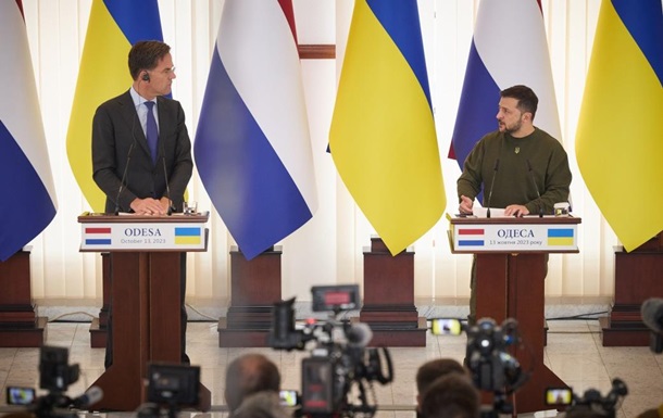 Зеленский: Нидерланды усилят ПВО и флот Украины