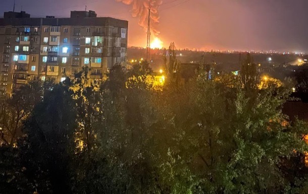 Пожар на железной дороге в Донецке: появился спутниковый снимок