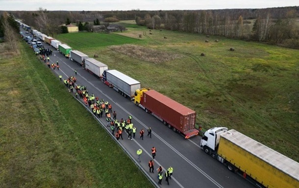Забастовка польских перевозчиков: общая сумма убытков составила 305 млн. грн