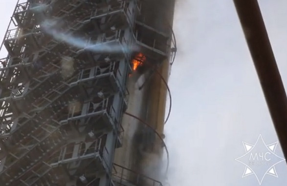 В беларуси горел нефтеперерабатывающий завод, о подготовке вражеской диверсии на котором предупреждала СБУ