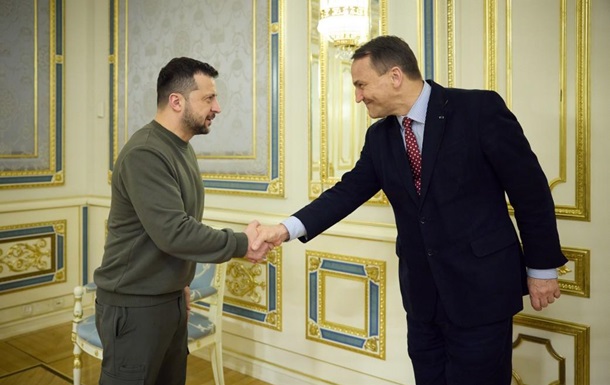 Зеленский встретился с главой МИД Польши