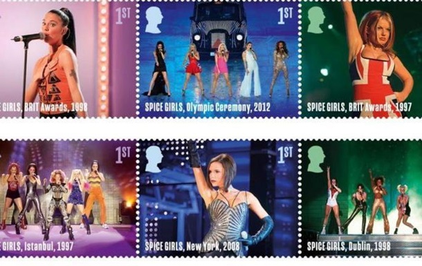 В Британии выпустят марки в честь 30-летия Spice Girls