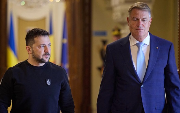 Зеленский провел переговоры с президентом Румынии