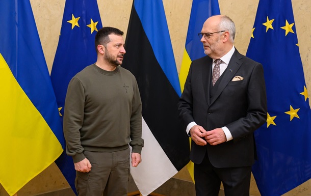 Владимир Зеленский провел встречу с президентом Эстонии