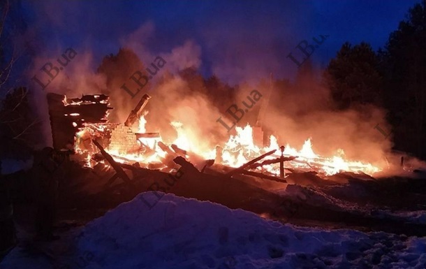 На Черниговщине сгорел дом бизнесмена Мазепы