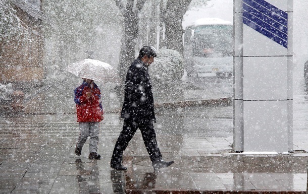 На Украину надвигаются дожди с мокрым снегом