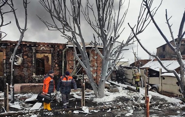Атака на Харьков: в одном из домов сгорела семья