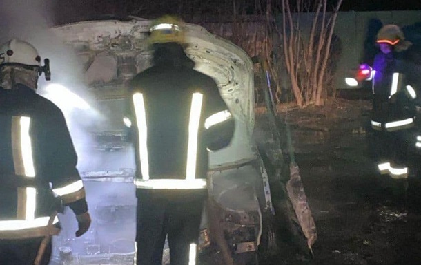 Под Одессой взорвали авто Украинской добровольческой армии с двумя людьми