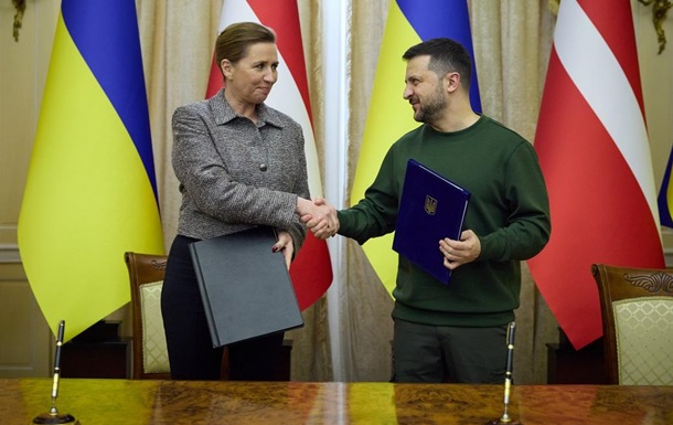 Украина и Дания подписали соглашение о безопасности