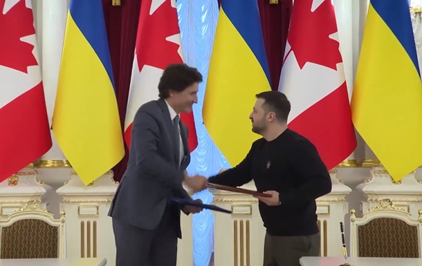 Украина подписала соглашение о безопасности с Канадой