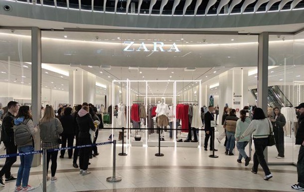 В Киеве возобновили работу магазины Zara