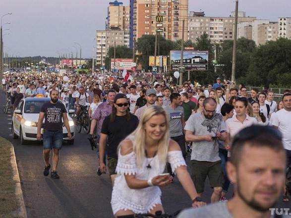 В Беларуси сегодня запланирован "крупнейший в истории" марш свободы