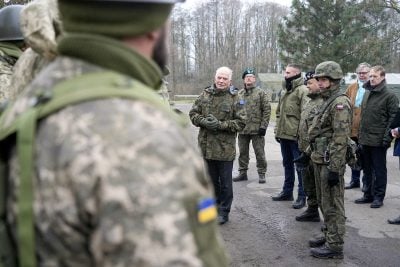 Украинские военные уже начали обучение в Чехии
