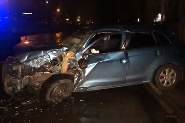 В Киеве пьяная 67-летняя водитель влетела в маршрутку: много пострадавших