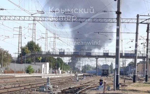 В Крыму атакована железнодорожная инфраструктура