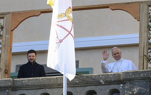 Зеленский встретился с Папой Римским