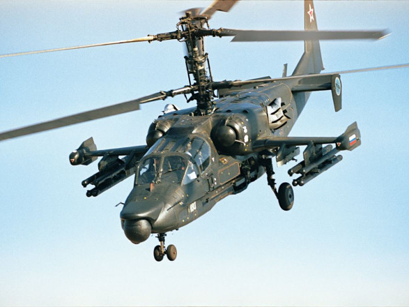 Российский вертолет Ка-52 упал в Азовское море