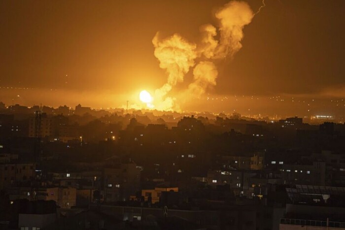 Израиль нанес удар по сектору Газа в ответ на ракетный обстрел