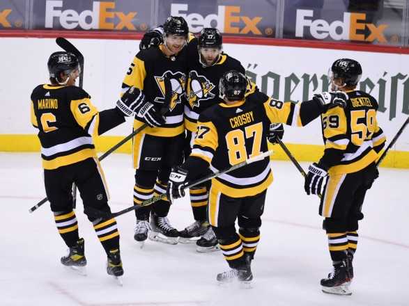 Хокей: "Піттсбург" завоював п'яту поспіль перемогу в НХЛ