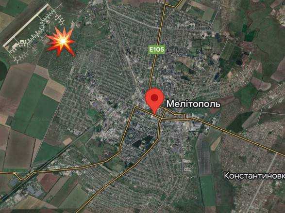 Ворожа військова база понесла втрати в Мелітополі