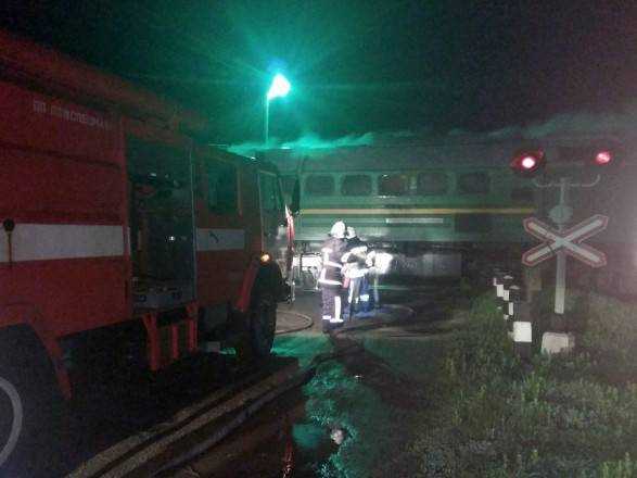 У поїзді "Чернівці - Київ" сталася пожежа