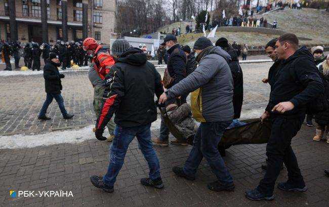 Протест ФОПов на Майдане: есть первые пострадавшие