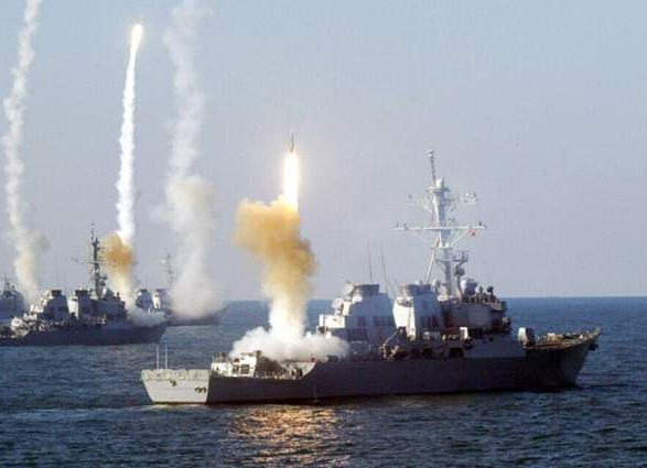 россия вывела в Черное море 9 кораблей, среди которых 2 ракетоносителя