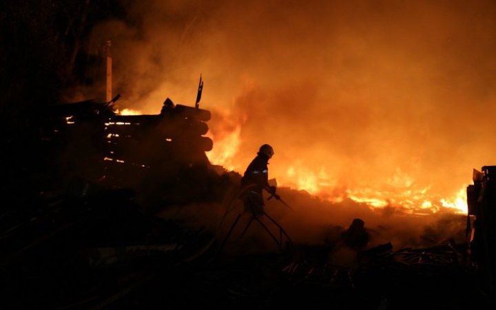 Из-за вражеских обстрелов в Харьковской области произошли лесные пожары