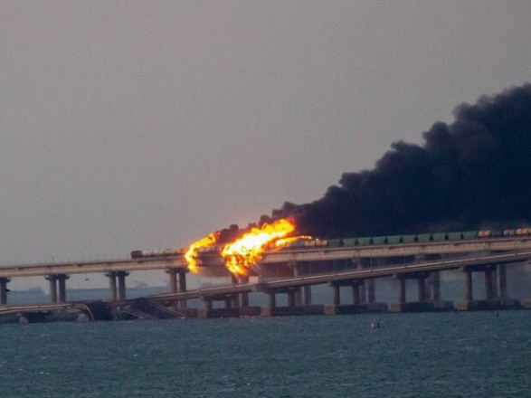 В ск рф заявили, что якобы нашли доказательства причастности украинских спецслужб к взрыву на Крымском мосту