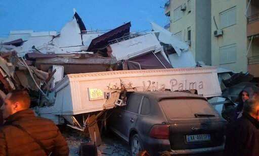 Мощное землетрясение обрушилось на Албанию: уже двое погибших