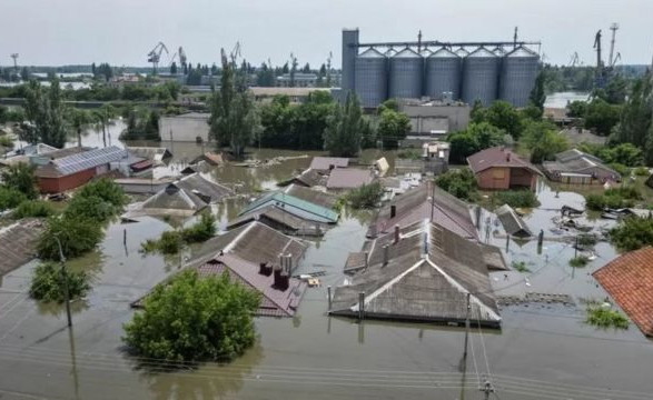 Херсонщина: из-за подтопления частично остановлена работа электро-, газо- и водоснабжения