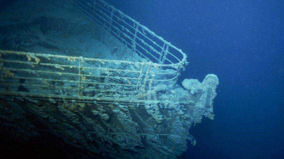 Назван срок полного исчезновения "Титаника"