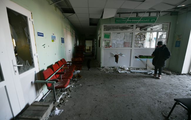 Россияне обстреляли больницу в Херсоне