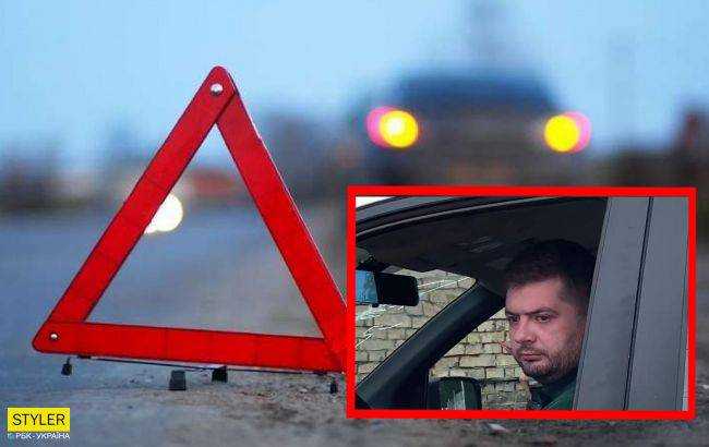 В Киеве продюсер "Квартала 95" разбил чужую машину: "самосуд" сняли на видео