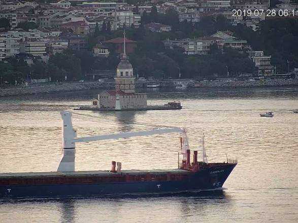 Сирийское судно с зерном заметили покидающим порт в оккупированном Крыму