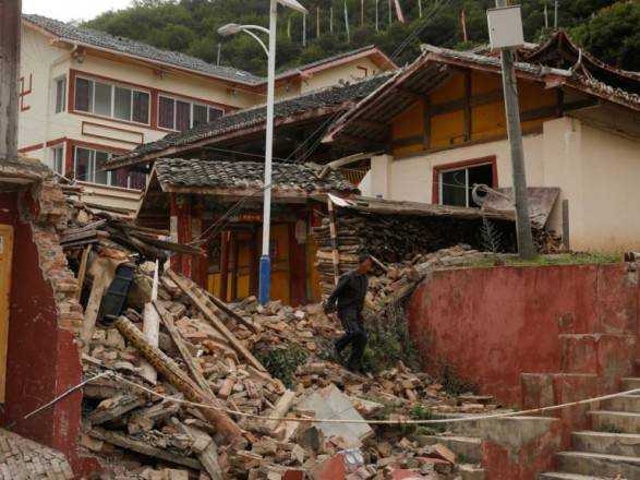 В Китае произошло еще одно мощное землетрясение