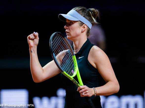 Теніс: Світоліна перемогла у першій зустрічі на змаганнях WTA-1000 у Римі