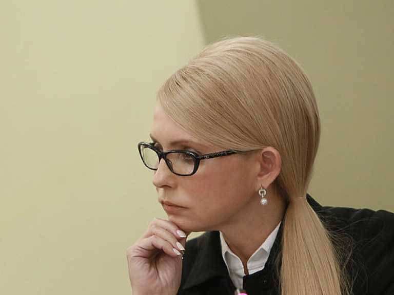 Где отсиживается на карантине Тимошенко