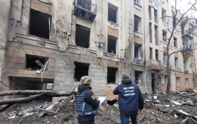 Ракета попала в здание университета Бекетова в Харькове, уже 5 раненых