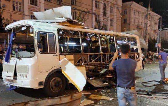 У Росії вибухнув пасажирський автобус, постраждало понад 10 осіб