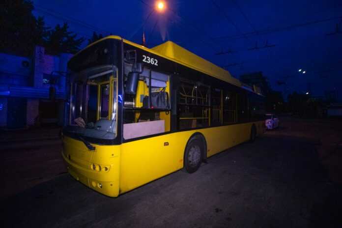 В Киеве водитель троллейбуса вышел на работу под наркотиками