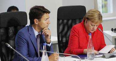 Трюдо и Меркель призвали Украину к реформам